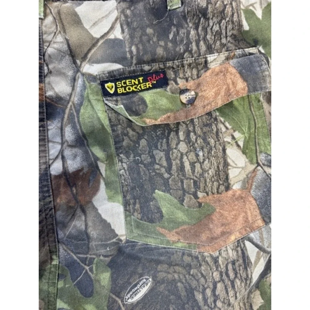Scent Blocker Plus Frontier Scentek Realtree Camo Pants Mens XL Cotton‎ Lined